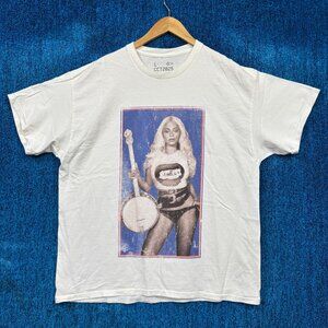 Beyoncé Cowboy Carter Live Banjo Poster Country Tour Tee L